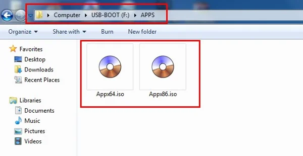 Hướng dẫn sao chép gói ứng dụng cho Winpe vào USB HDD BOOT